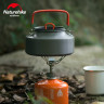 Чайник туристический NATUREHIKE NH17C020-H 1.1л серый 6927595723302
