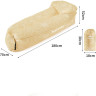 Диван надувной NATUREHIKE CNH22DZ022 6975641886792 бежевый