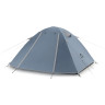 Палатка NATUREHIKE P-SERIES NH18Z033-P 210T/65D, трехместная, серо-голубая 6927595783634