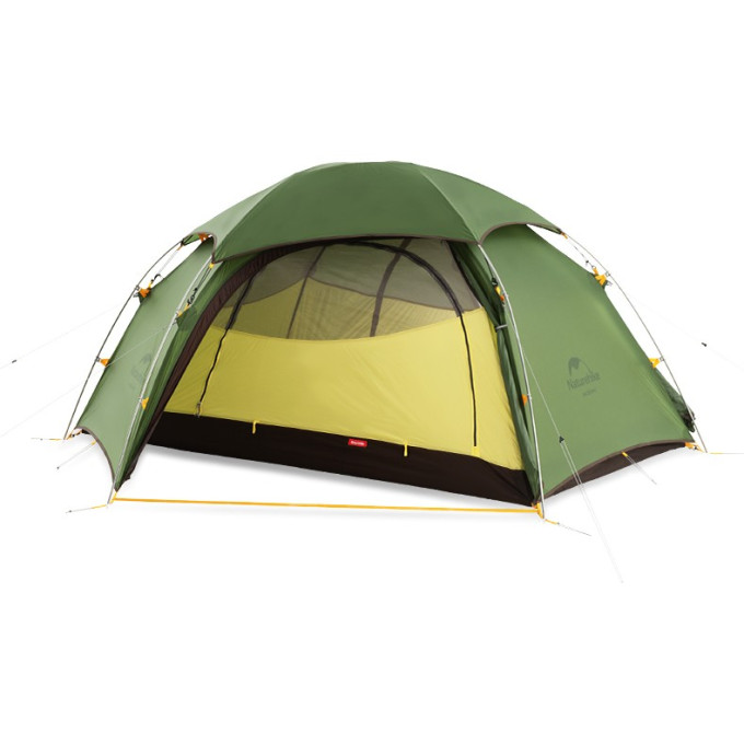 Палатка NATUREHIKE СLOUD PEAK NH17K240-Y 20D зеленая 6927595712627