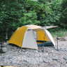 Палатка NATUREHIKE YUNCHUAN-PRO ULTRA-LIGHT 4 SEASONS CNK2300ZP024 3-местная желтый/серый 6976023923654